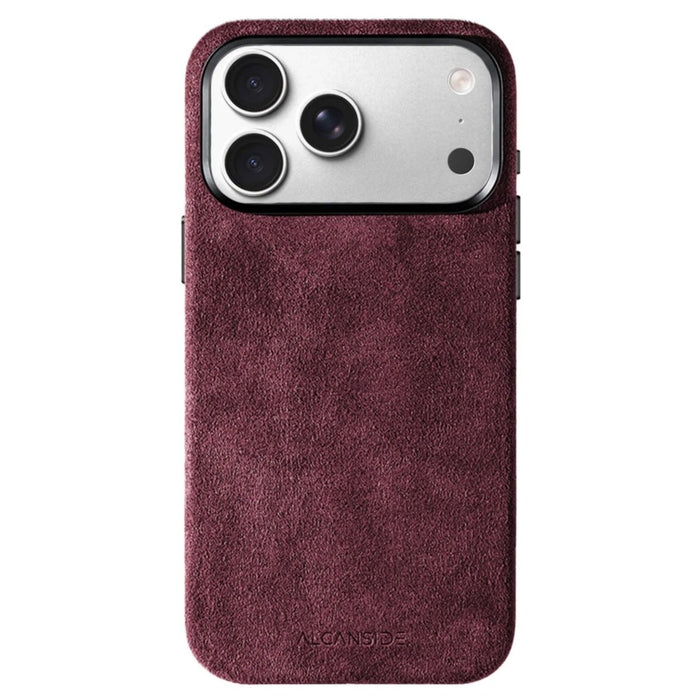 iPhone Alcantara Case - Red