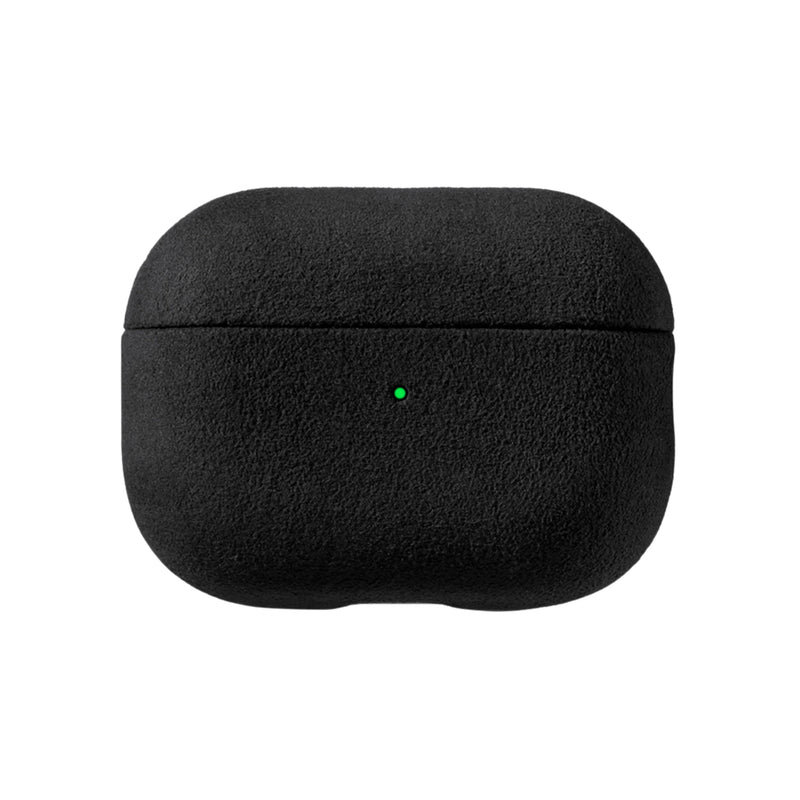 AirPods Pro(第二代)Alcantara 保護殼 - 深黑色
