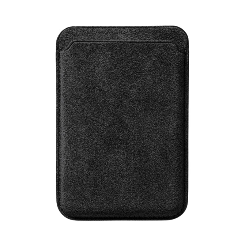 Alcantara MagSafe 卡套 - 深邃黑