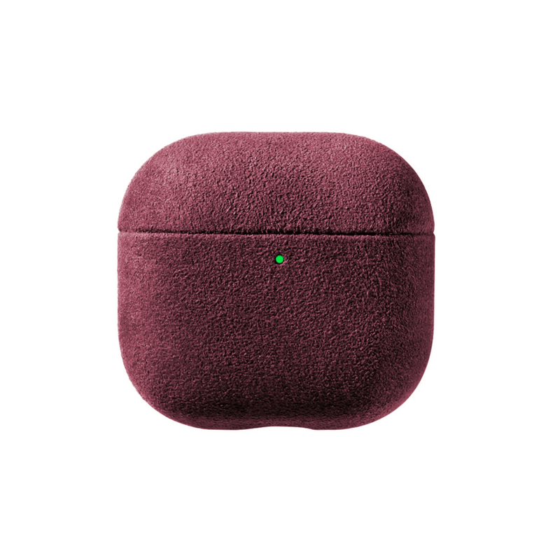 AirPods(第 5 代)Alcantara 保護殼 - 酒紅色