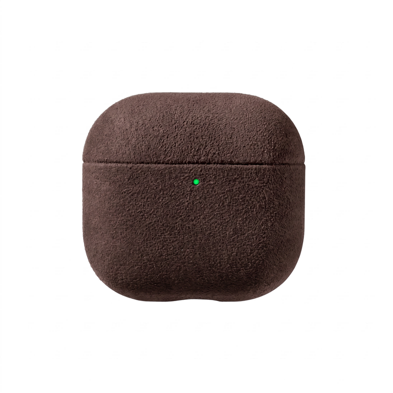 AirPods(第 5 代)Alcantara 保護殼 - 巧克力棕色