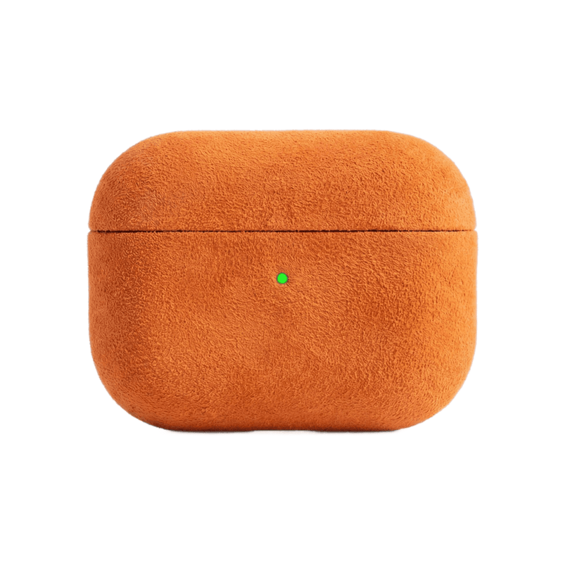 AirPods Pro(第 3 代)Alcantara 保護殼 - 橙色