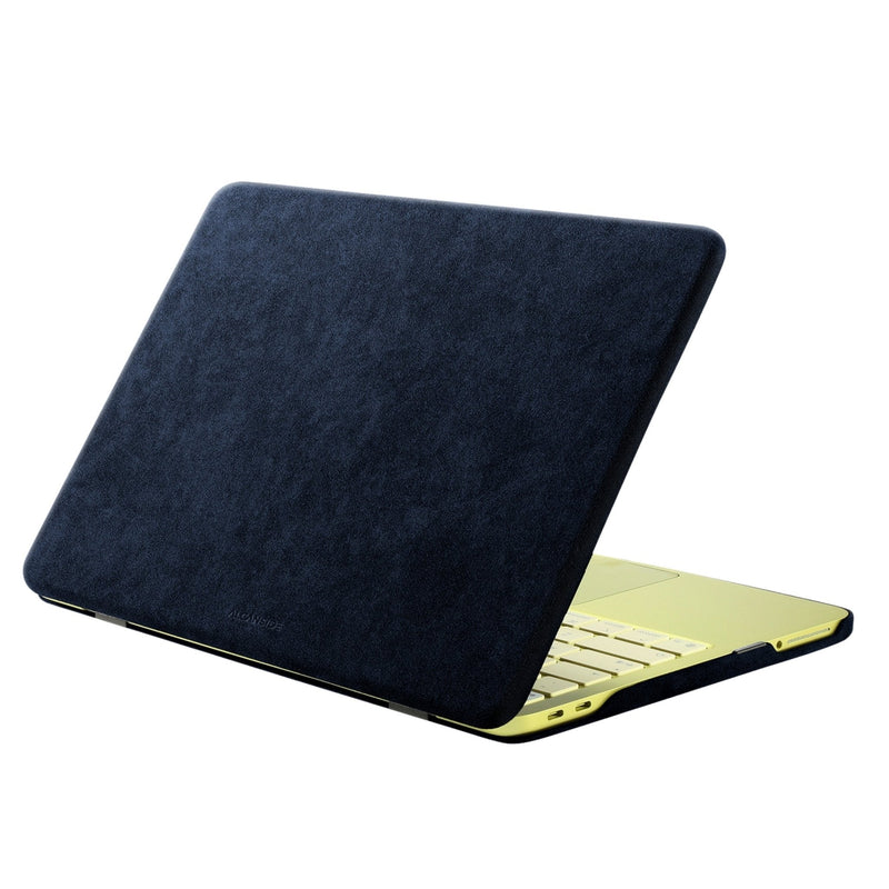 Alcantara MacBook Neo 保護殼 – 適用於 13 吋 (2026) – 海軍藍