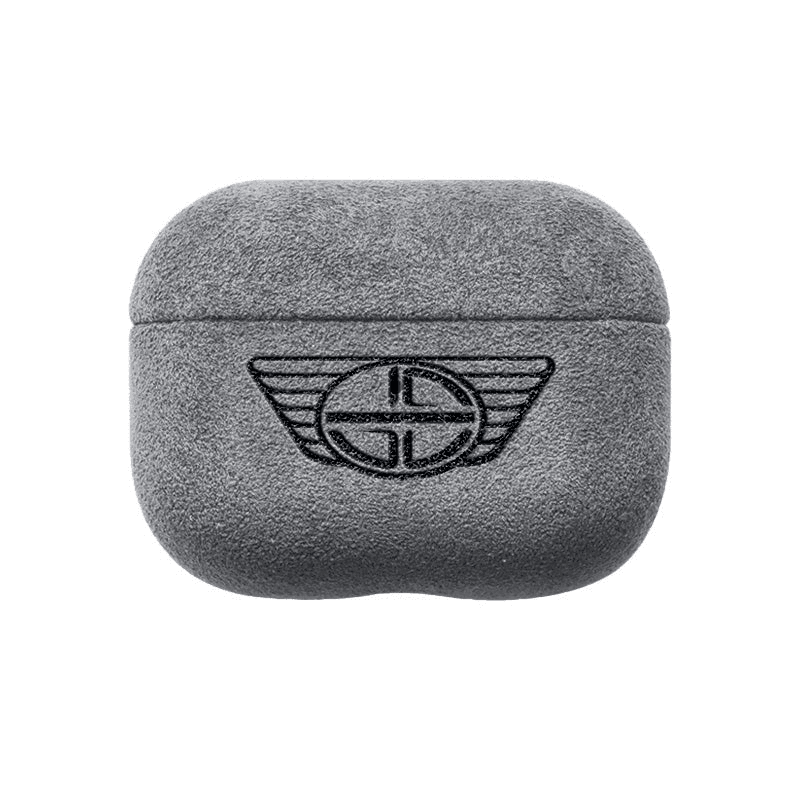 Donkervoort - Sarung AirPods Pro (Generasi ke-2) Alcantara - Kelabu Nardo