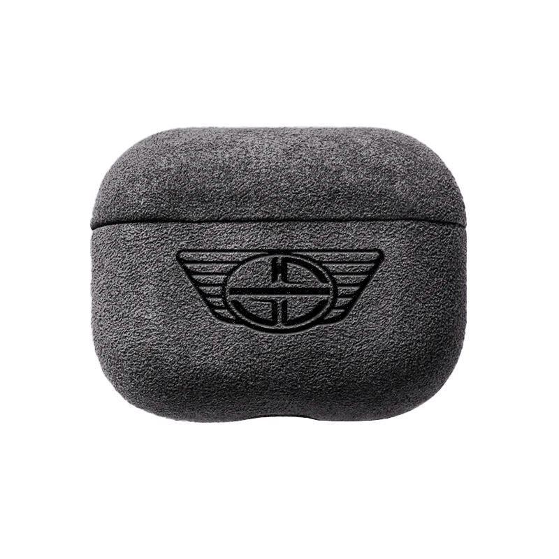 Donkervoort - Sarung AirPods Pro Alcantara - Kelabu Angkasa