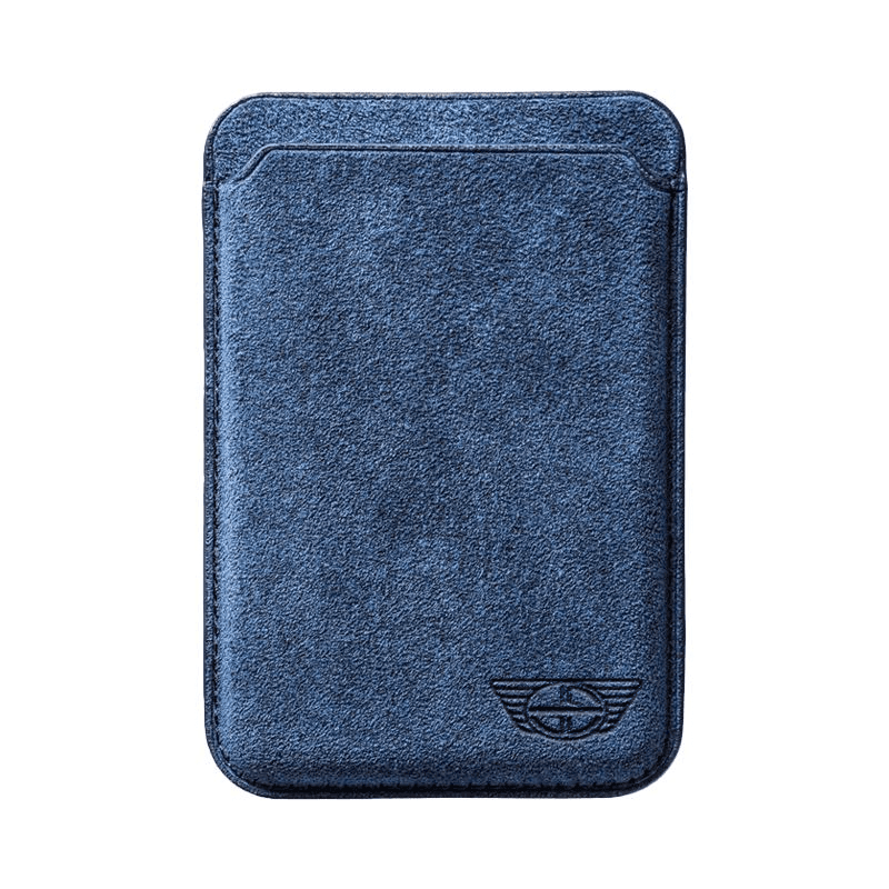 Donkervoort - Alcantara MagSafe 卡套 - 海洋藍