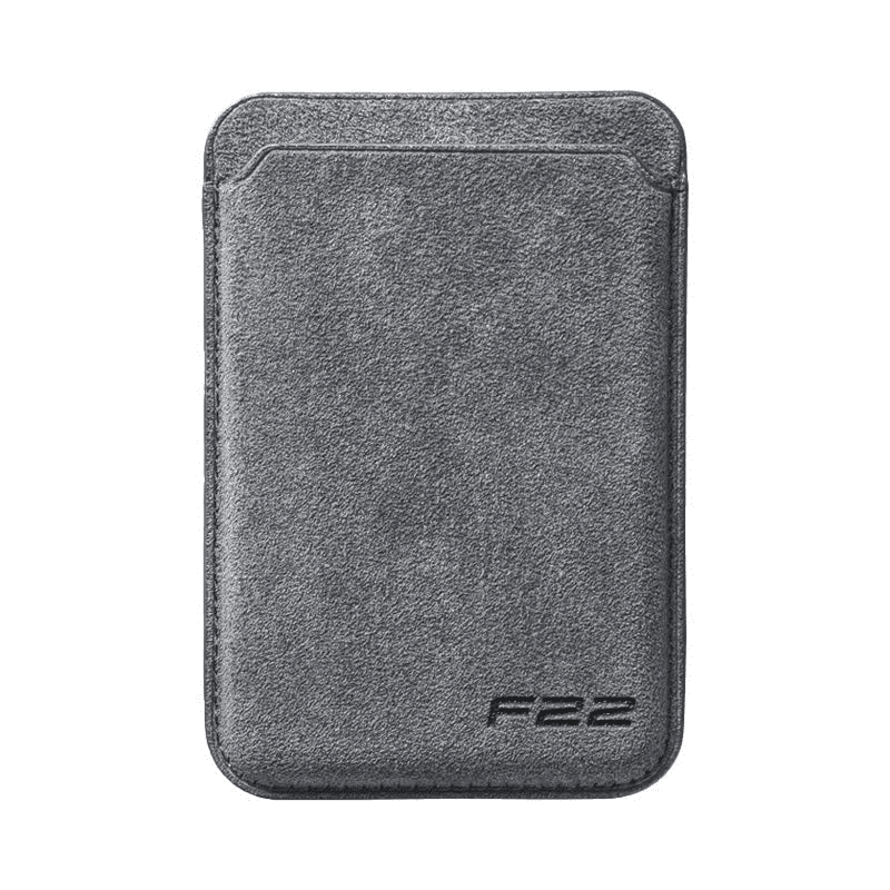 Donkervoort F22 - Alcantara MagSafe 磁吸卡套 - 納多灰 (Nardo Gray)