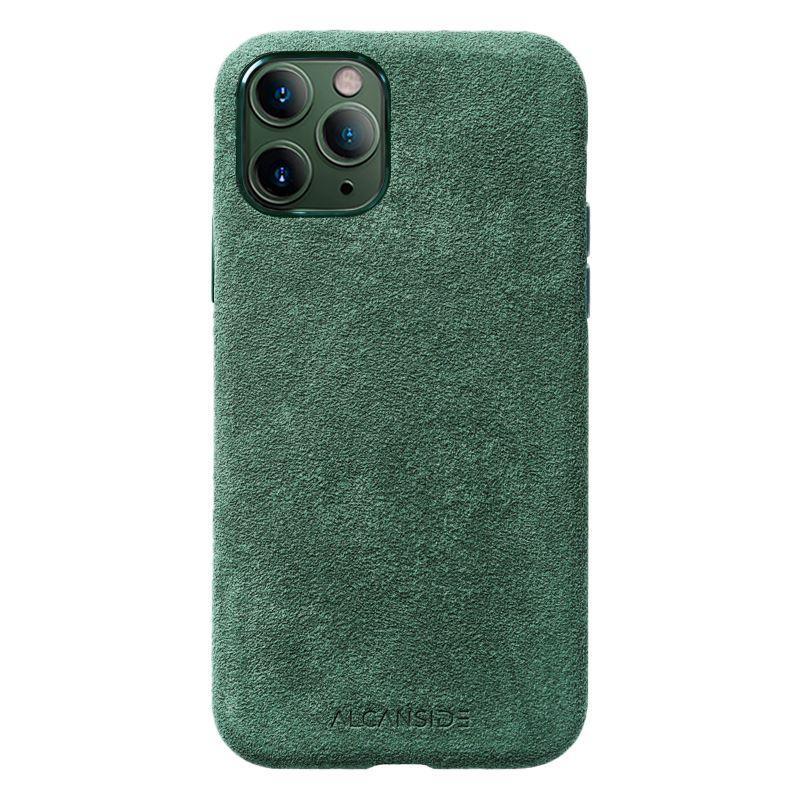 iPhone 11 Pro Max - Alcantara 保護殼 - 午夜綠