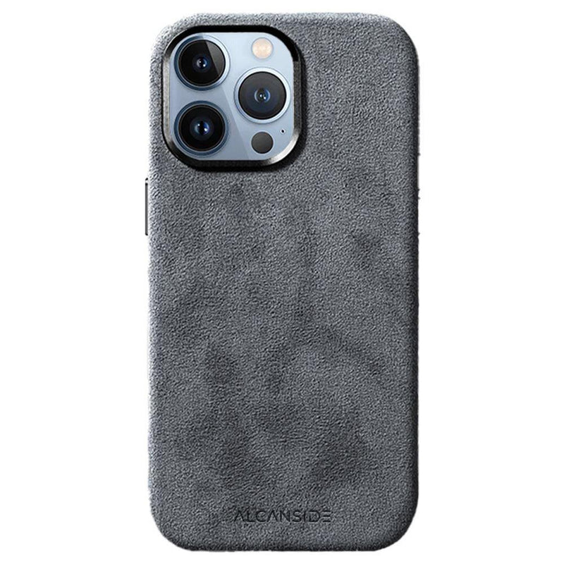 iPhone 13 Pro Max - Alcantara 保護殼 - Nardo Gray (水泥灰)