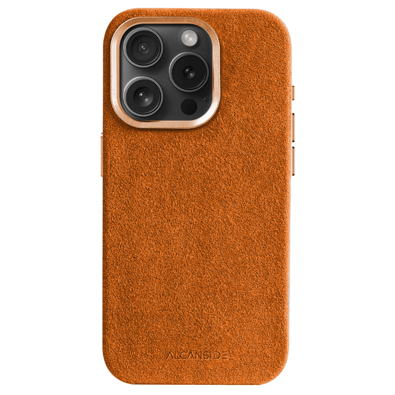 iPhone 15 Pro Max - Alcantara Case - Orange