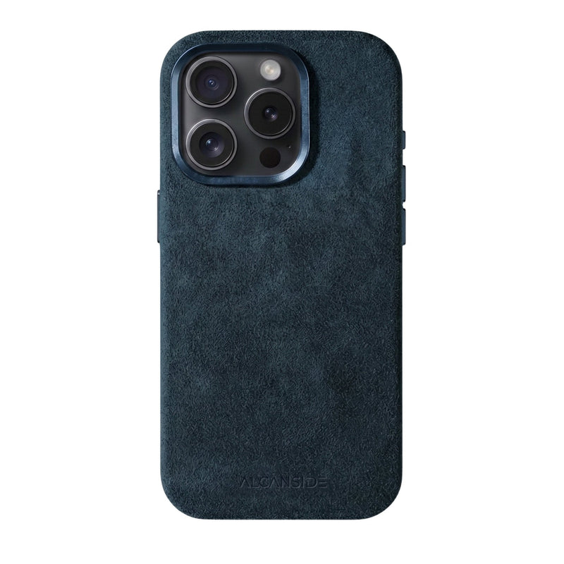 iPhone 16 Pro - Alcantara 保護殼 - 海軍藍