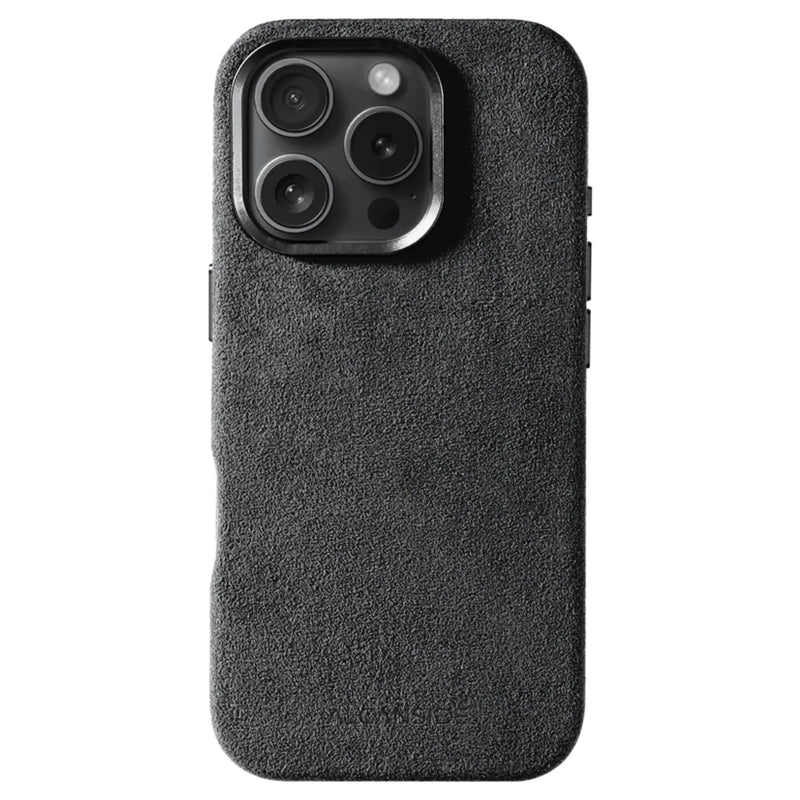 iPhone 16 Pro Max - Alcantara 保護殼 - 太空灰