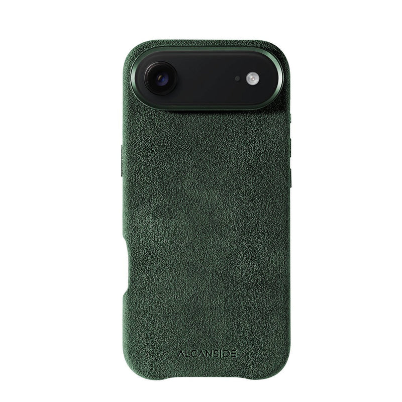 iPhone 17 Air - Alcantara 保護殼 - 午夜綠