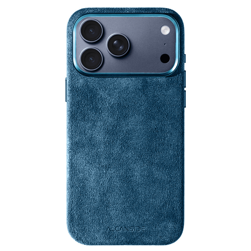 iPhone 17 Pro - Alcantara 保護殼 - 海洋藍
