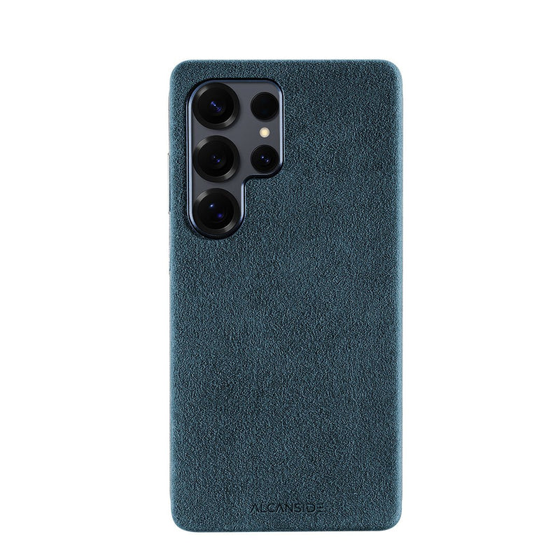 Samsung Galaxy S25 Ultra - Alcantara 保護殼 - 海洋藍