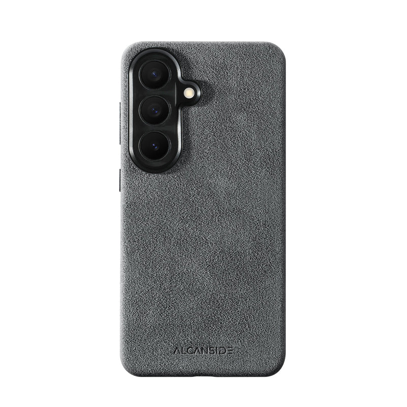 Samsung Galaxy S26 - Alcantara 保護殼 - 納多灰