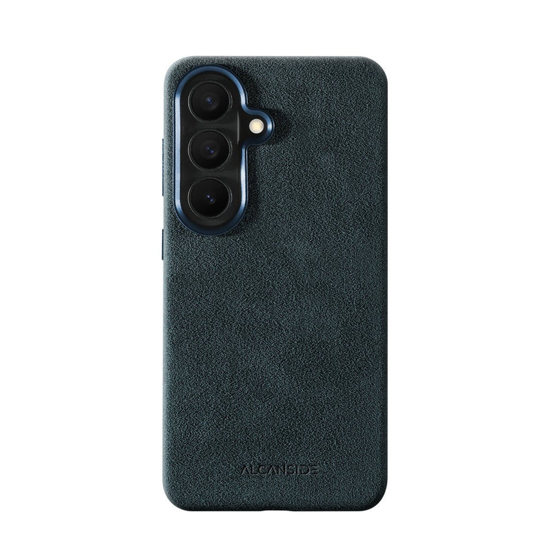 Samsung Galaxy S26 - Alcantara 保護殼 - 海軍藍