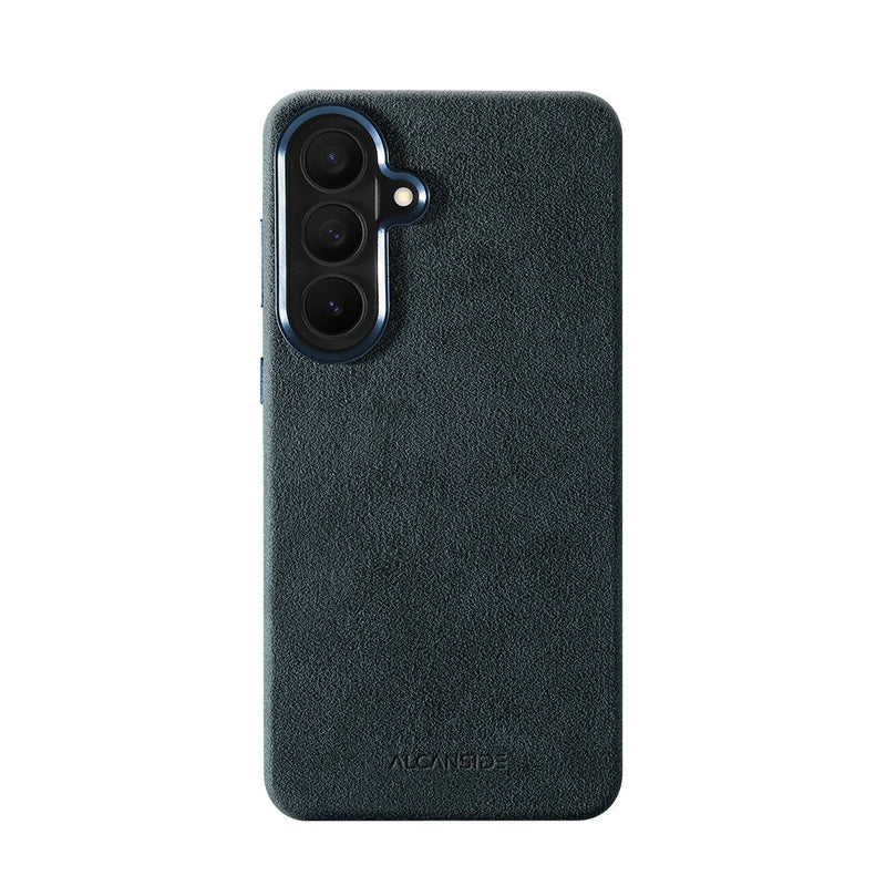 Samsung Galaxy S26 Plus - Alcantara 保護殼 - 海軍藍