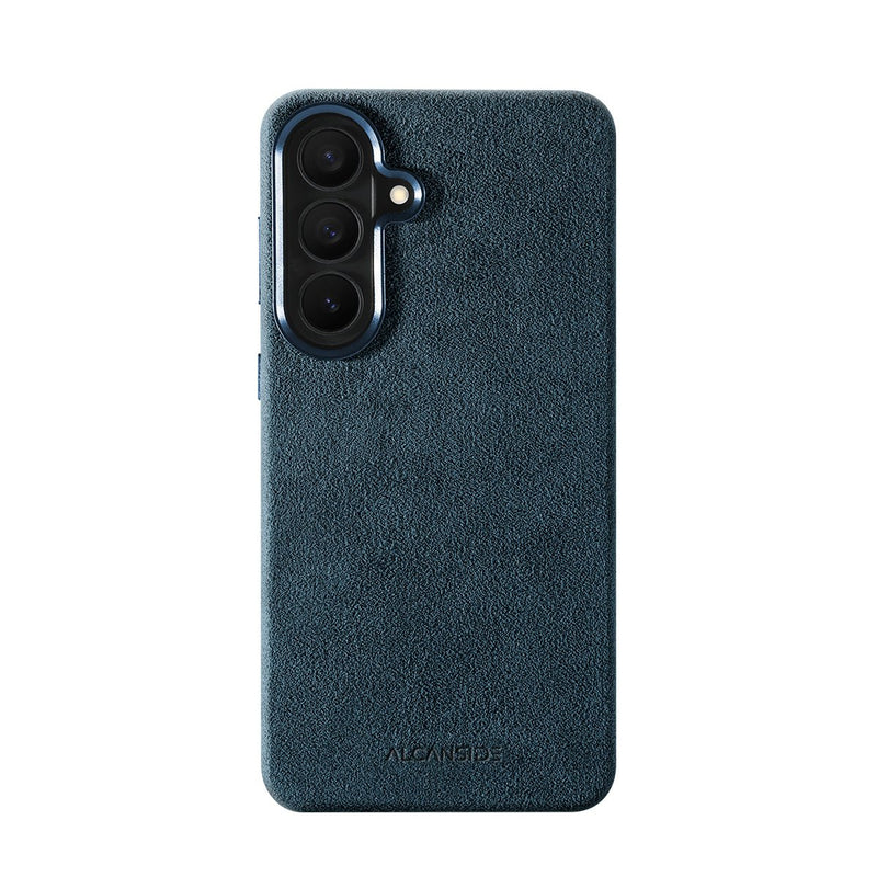 Samsung Galaxy S26 Plus - Alcantara 保護殼 - 海洋藍