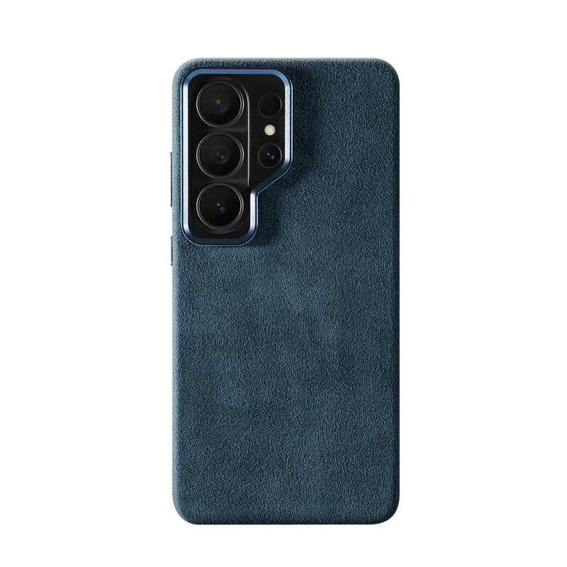 Samsung Galaxy S26 Ultra - Alcantara 保護殼 - 海洋藍
