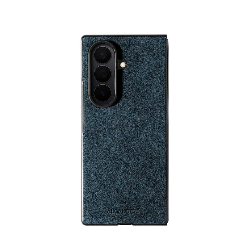 Samsung Galaxy Z Fold 7 - Alcantara 保護殼 - 海洋藍