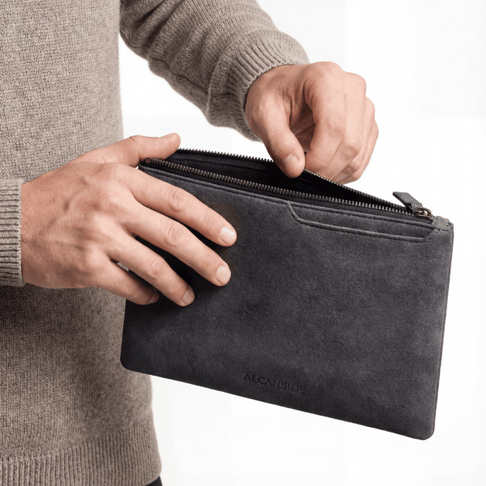 Alcantara Pouch