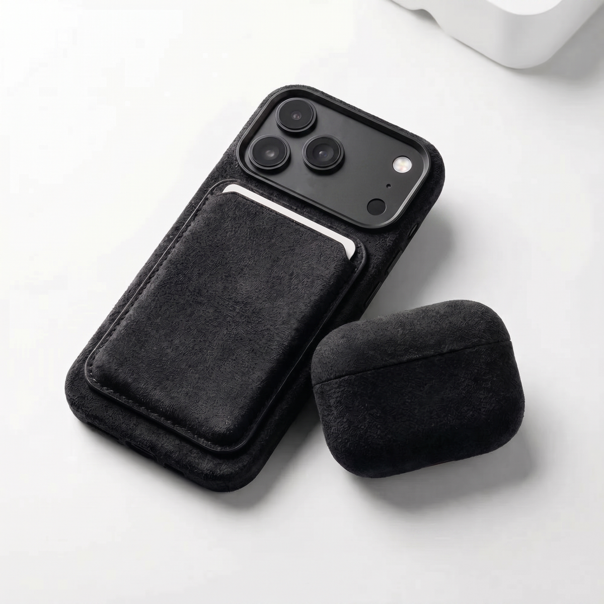 iPhone 18 Pro - Alcantara Case - Deep Black