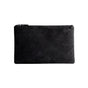 Alcantara Pouch - Deep Black