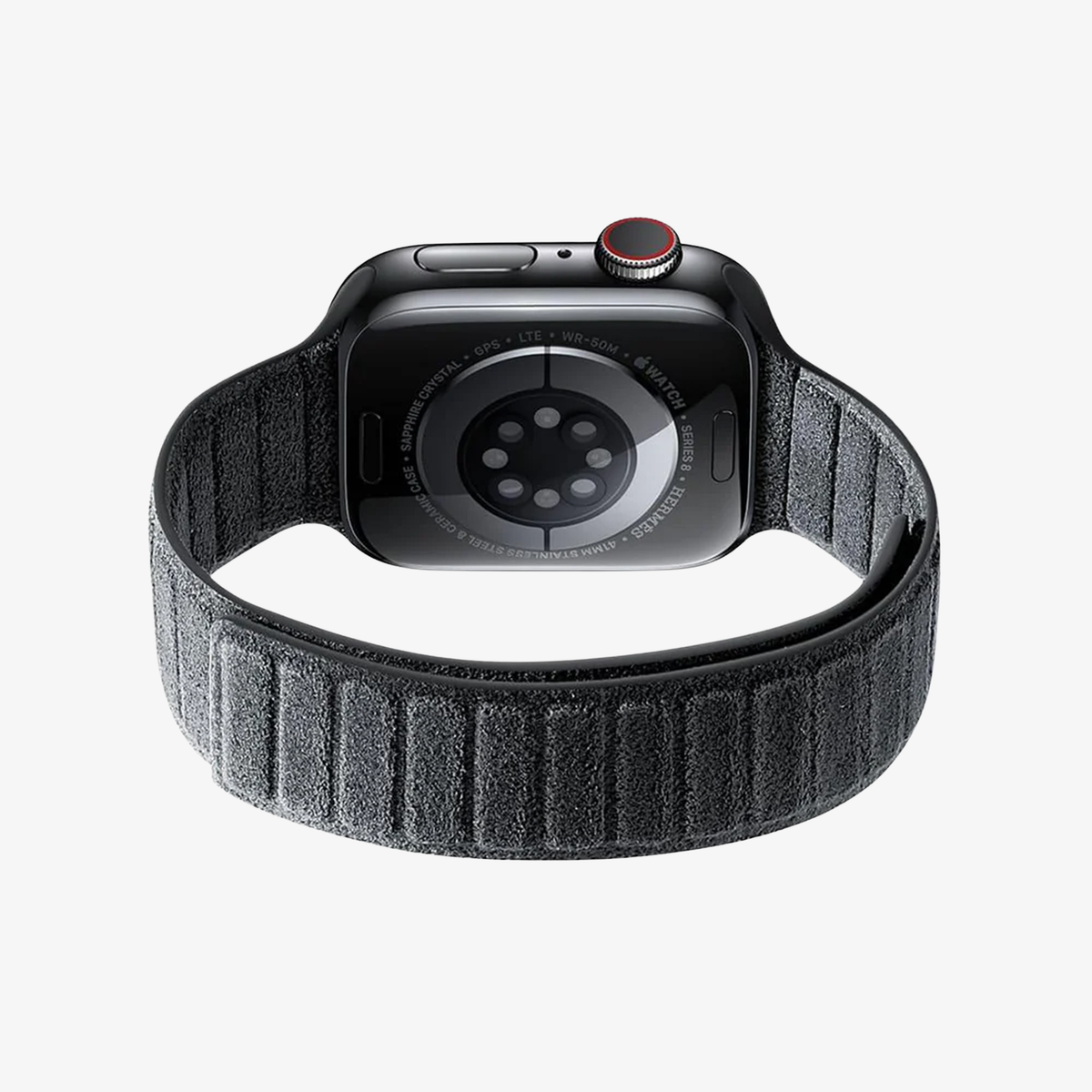 Alcantara Apple Watch Band - Space Grey - 42/44/45/46mm & Ultra (49mm)