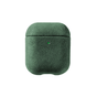 AirPods 1/2 Gen Alcantara Case - Midnight Green