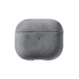 Sarung Alcantara AirPods (Generasi ke-3) - Kelabu Nardo