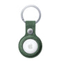 Alcantara AirTag Key Ring - Midnight Green