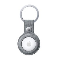 Alcantara AirTag Key Ring - Nardo Gray