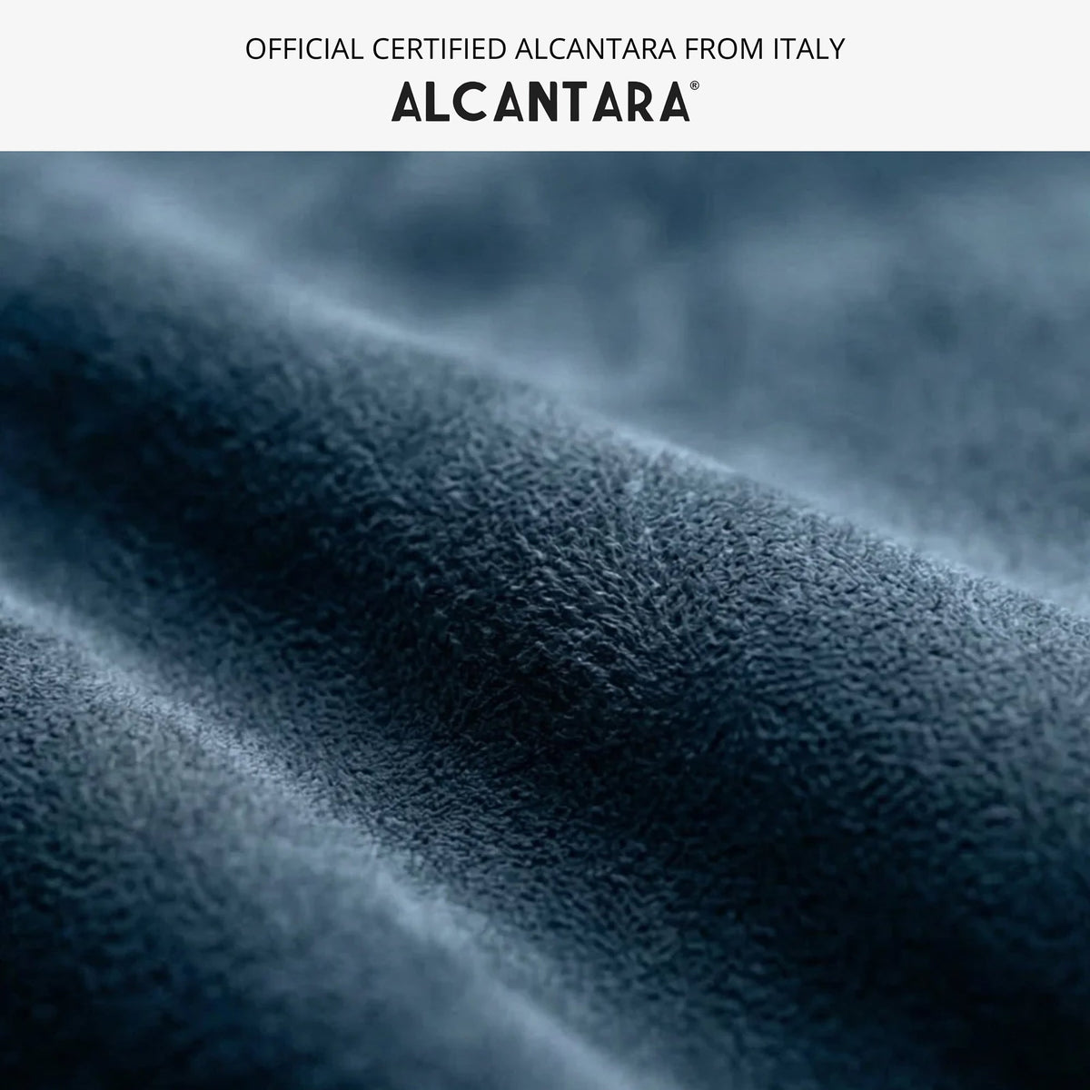 Alcantara Apple Watch Band With Buckle - Ocean Blue - 42/44/45/46mm & Ultra (49mm)