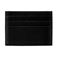 Alcantara Card Wallet - Deep Black