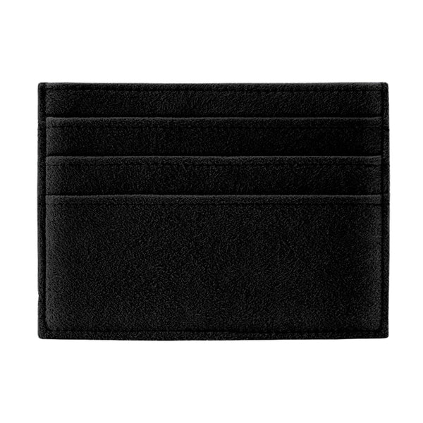 Dompet Kad Alcantara - Hitam Pekat
