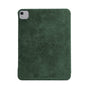 Alcantara iPad Cover - For iPad Air 11 inch (2024/2026) - Midnight Green