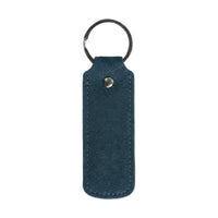 Alcantara Keychain - Navy Blue