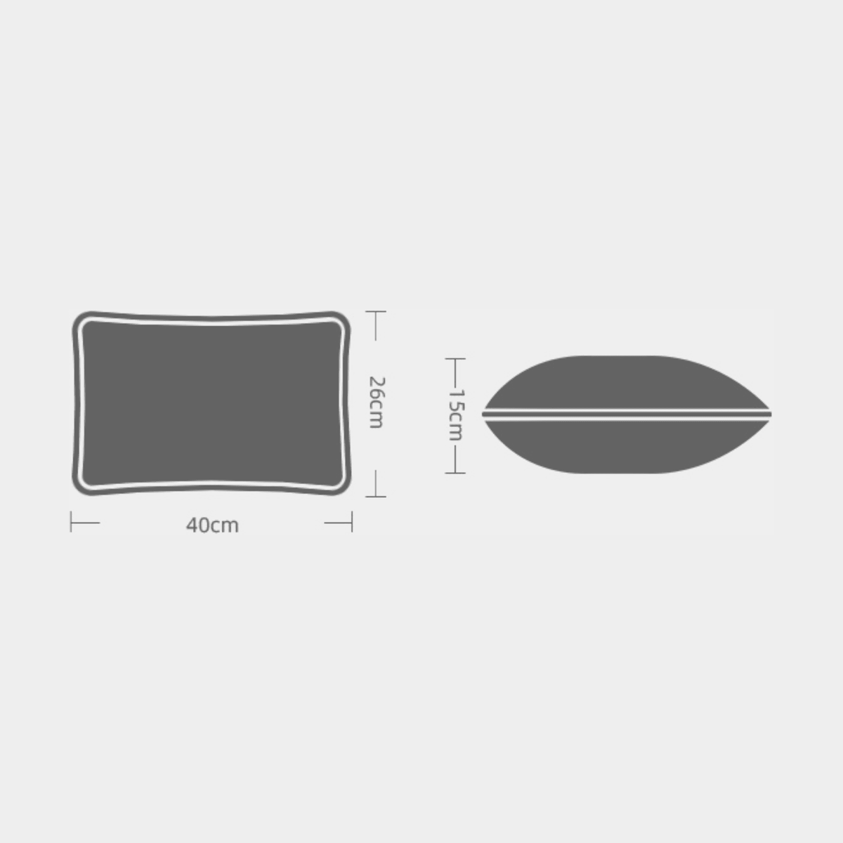 Alcantara Lumbar Cushion