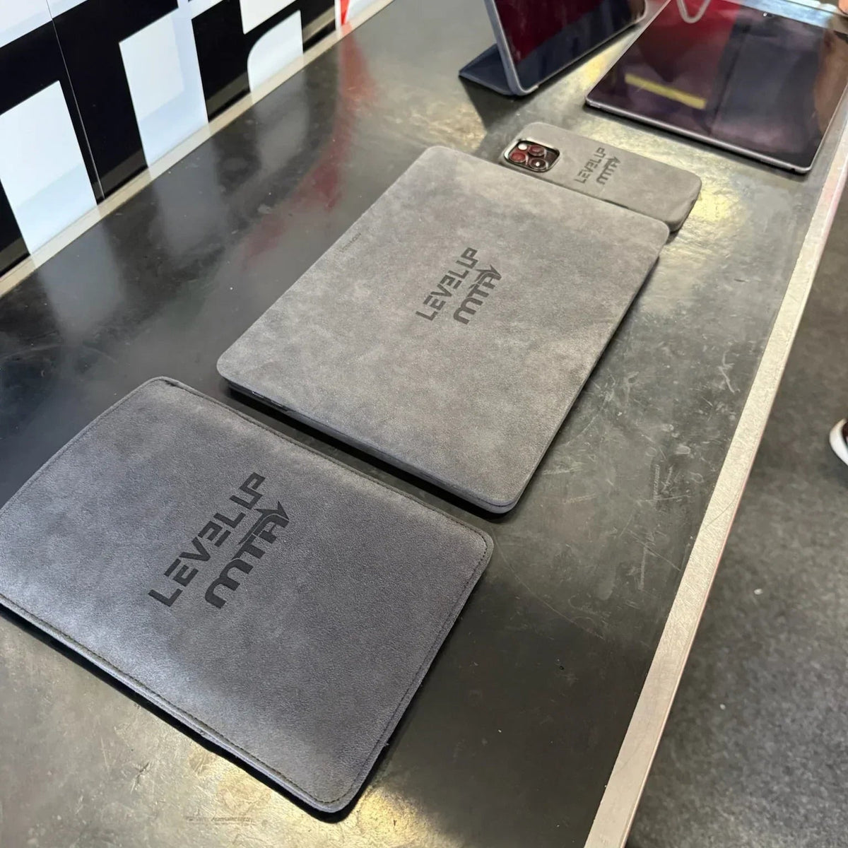 Alcantara MacBook Pro Cover - For 13 inch (2019-2022) - LEVEL UP MTA - Space Grey