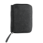 Credit Card - Alcantara Zipper Wallet - Space Grey