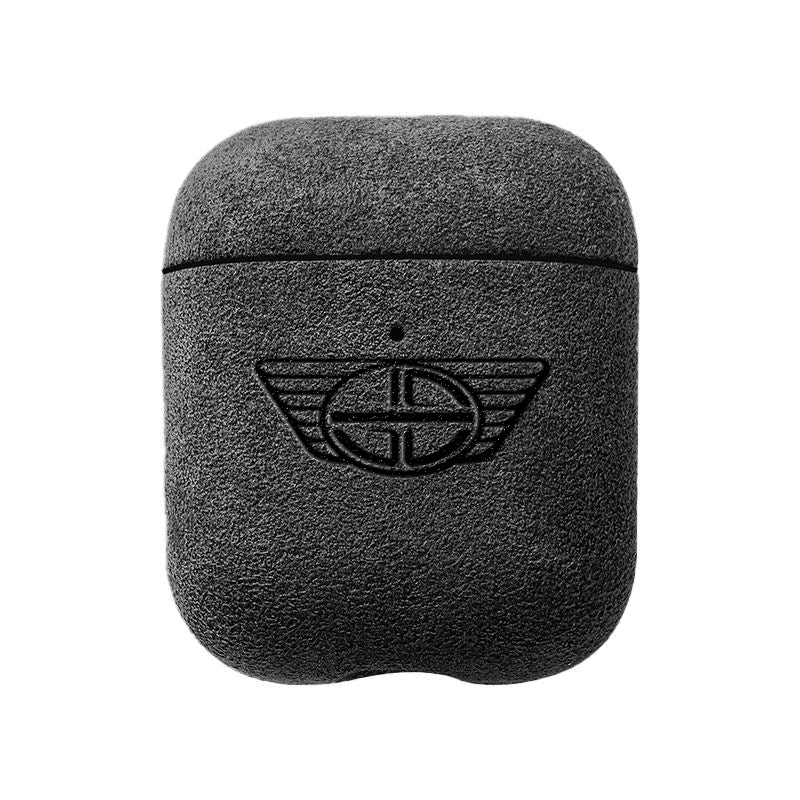 Donkervoort - Sarung AirPods Gen 1/2 Alcantara - Kelabu Angkasa