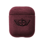 Donkervoort - AirPods 1/2 Gen Alcantara Case - Wine Red