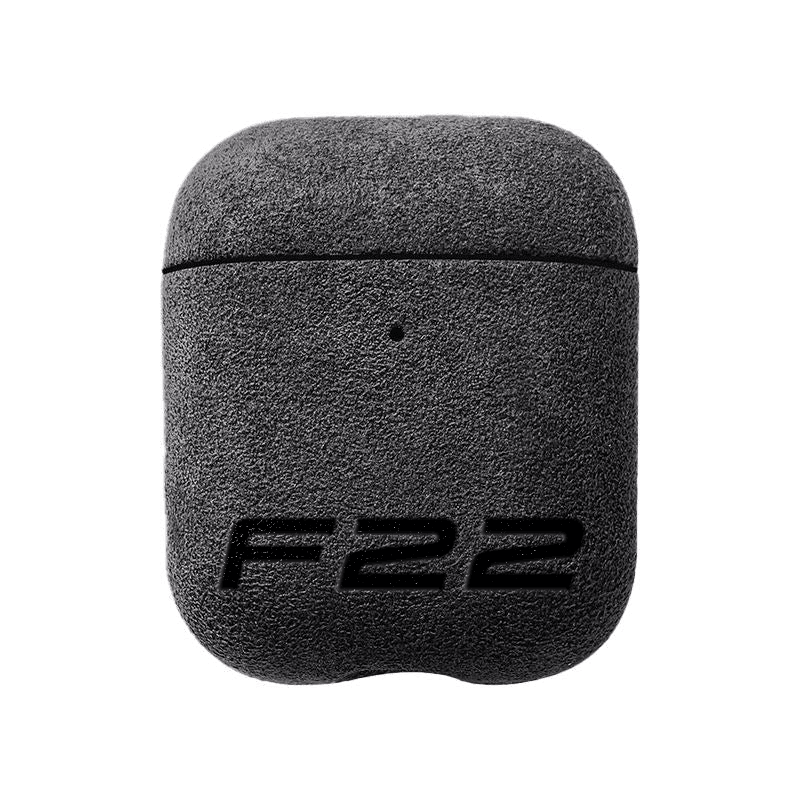 Donkervoort F22 - Sarung Alcantara AirPods Gen 1/2 - Kelabu Angkasa