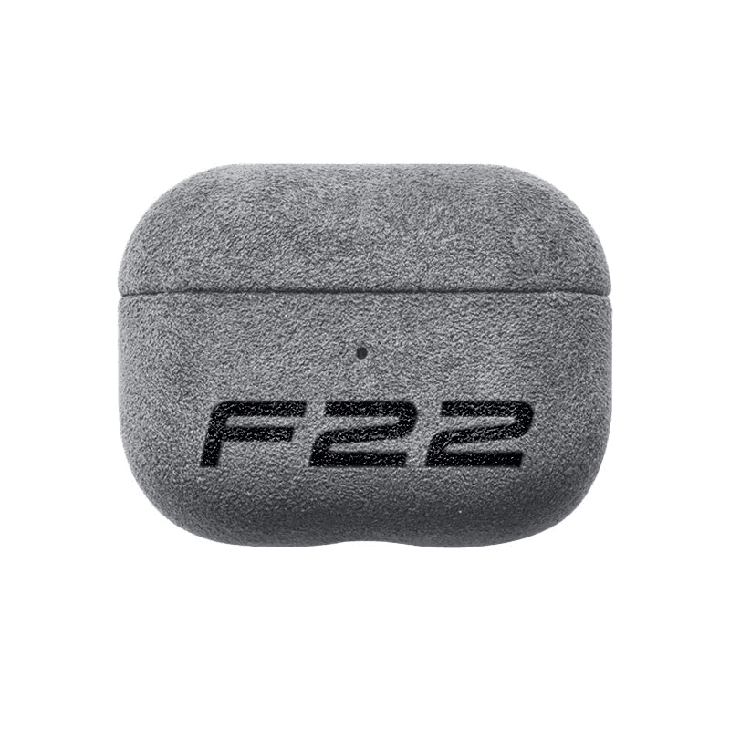 Donkervoort F22 - Sarung AirPods Pro Alcantara - Kelabu Nardo
