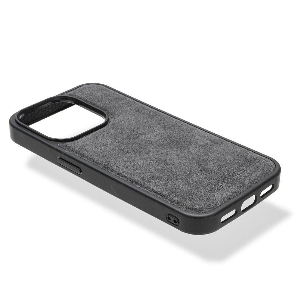 iPhone 12 & 12 Pro - Alcantara Back Cover - Space Grey