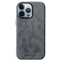 iPhone 13 Pro - Sarung Alcantara - Kelabu Nardo
