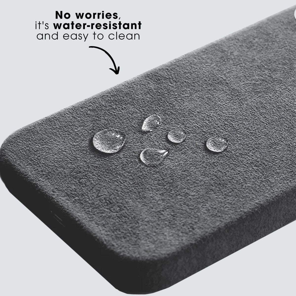iPhone 13 Pro - Alcantara Case - Nardo Gray