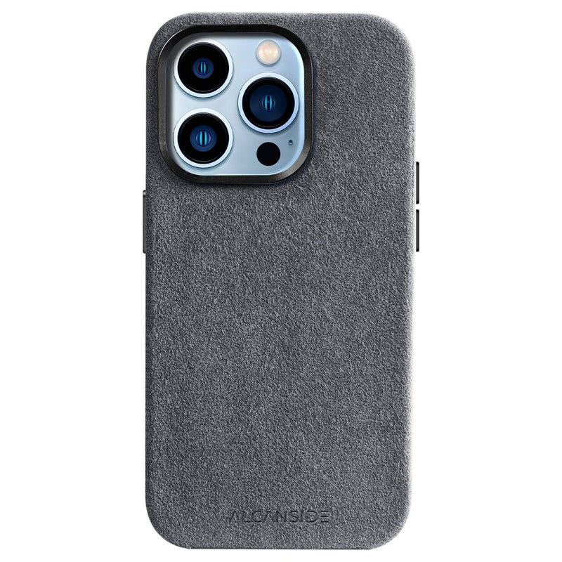 iPhone 14 Pro - Alcantara Case - Nardo Gray