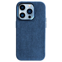 iPhone 14 Pro - Alcantara Case - Ocean blue